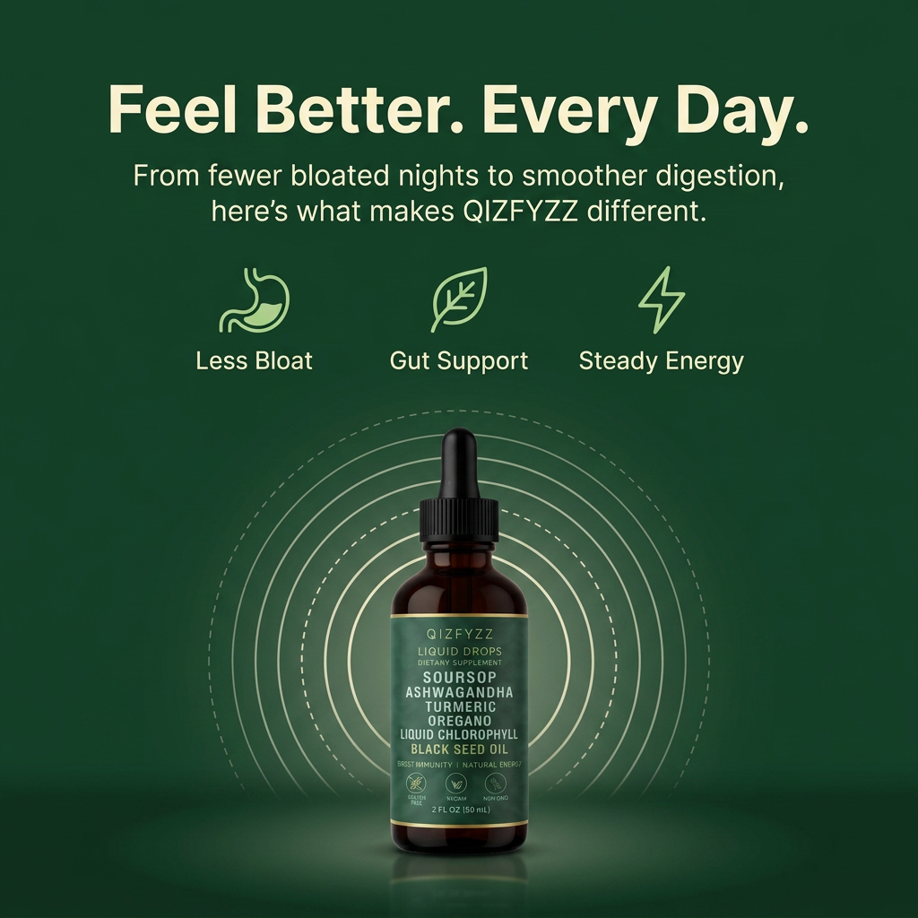 QIZFYZZ® Gut Reset Drops